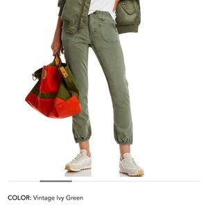 Paige Mayslie Cropped Jogger Pants